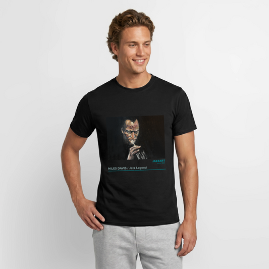 Jazzart Miles Davis T-shirt - black