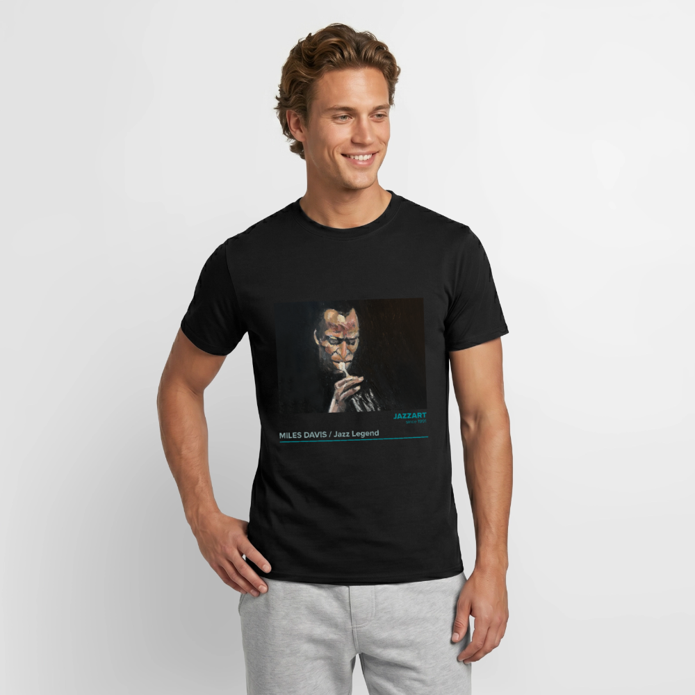 Jazzart Miles Davis T-shirt - black