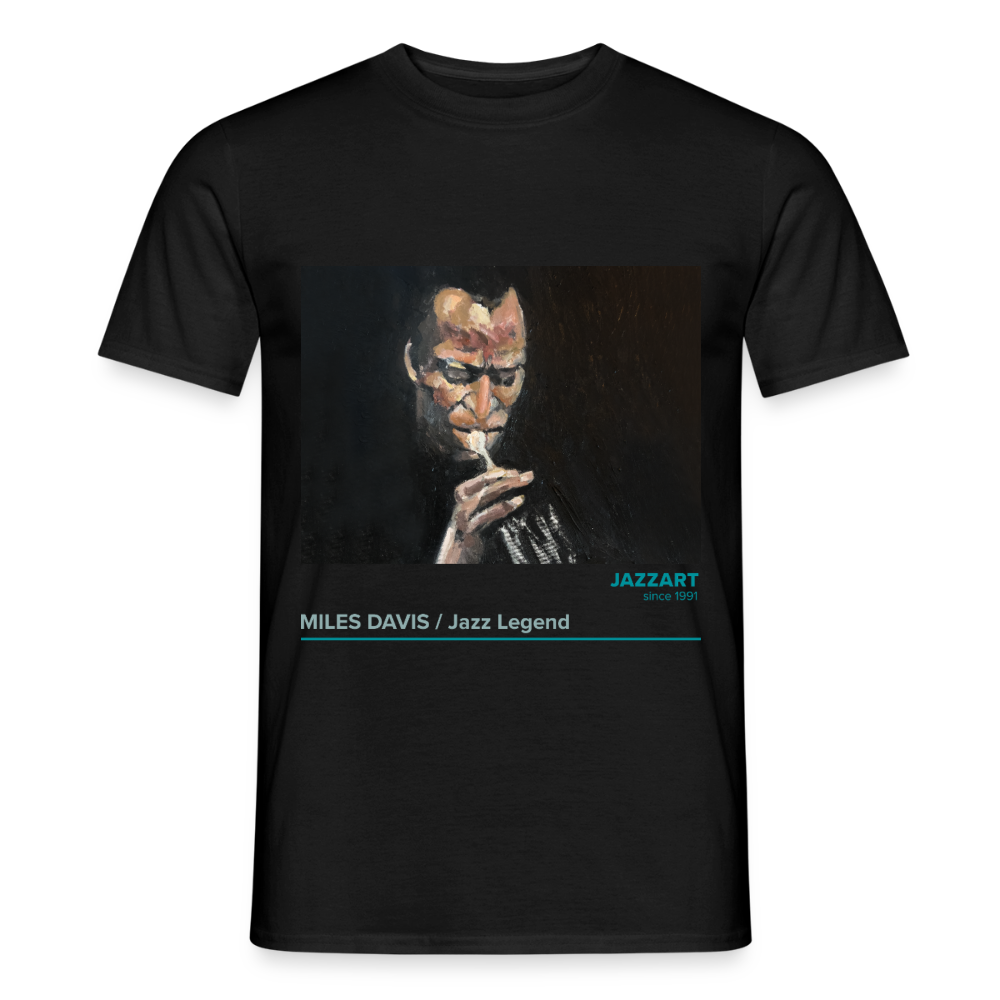 Jazzart Miles Davis T-shirt - black