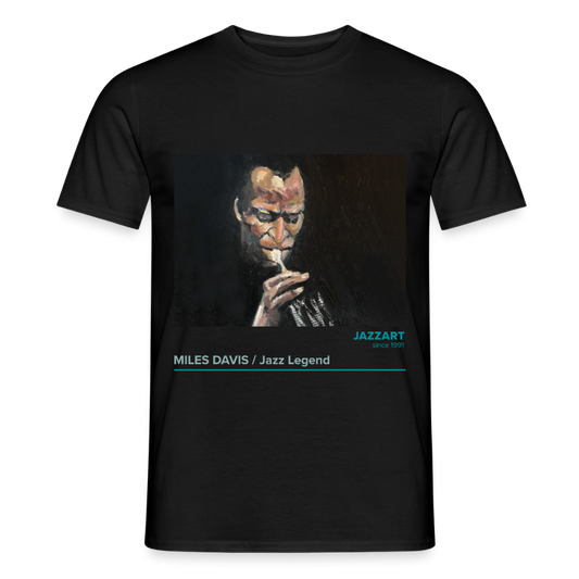 Jazzart Miles Davis T-shirt - black
