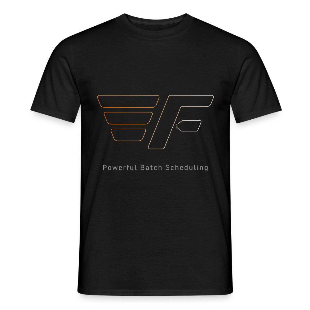 Flightplan Outline Logo  t-shirt - black