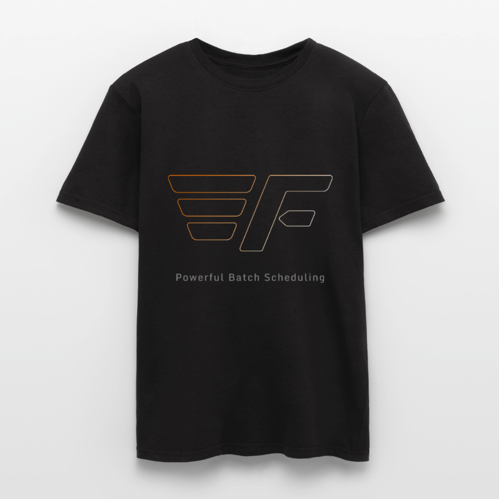Flightplan Outline Logo  t-shirt - black