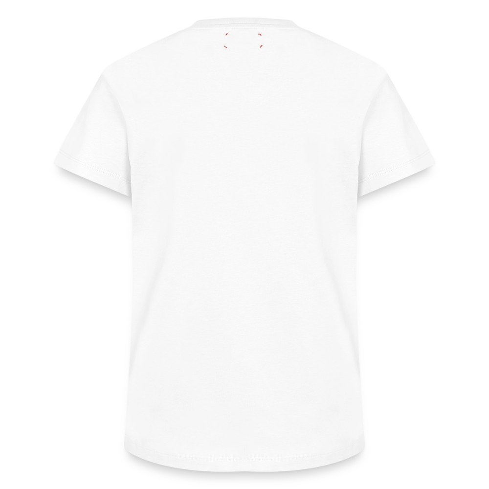 Sinne Eeg test t-shirt, Purple and blue - white