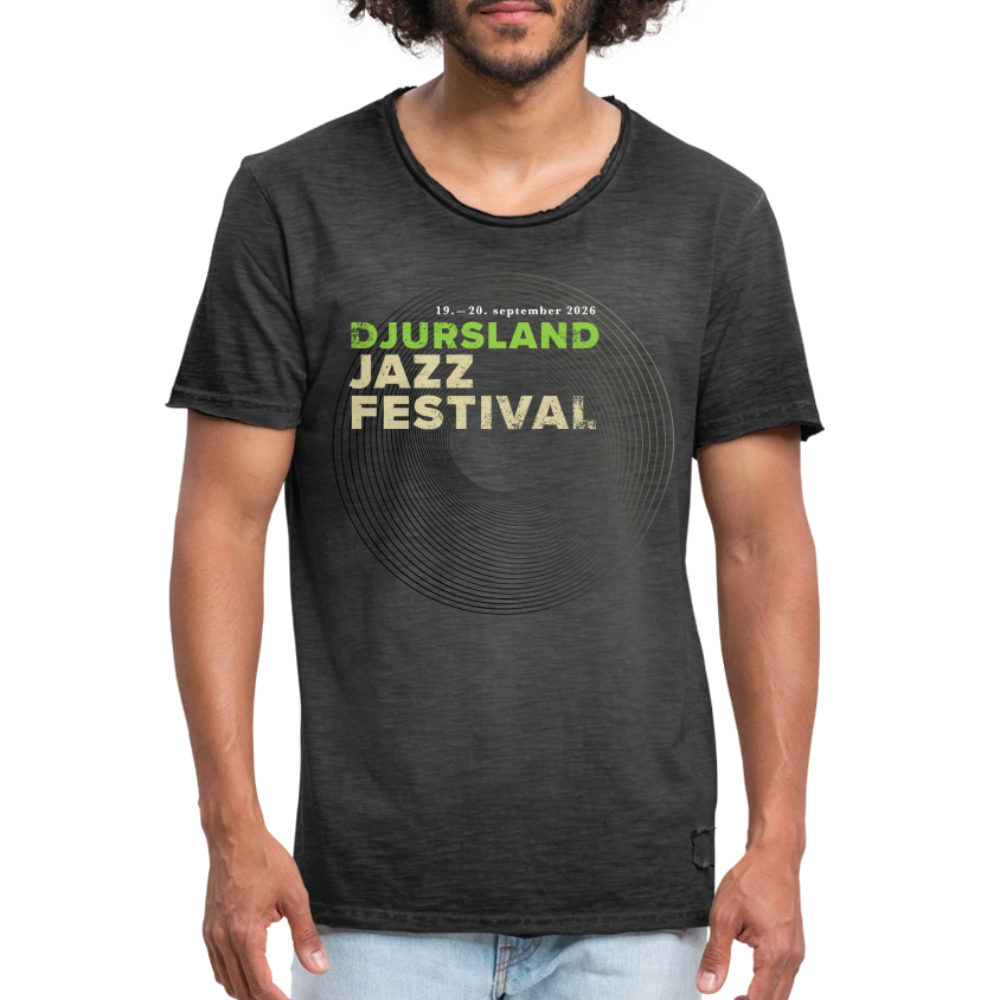 Official Djursland Jazz Festival 2026 t-shirt - washed black