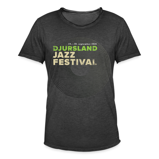 Official Djursland Jazz Festival 2026 t-shirt - washed black