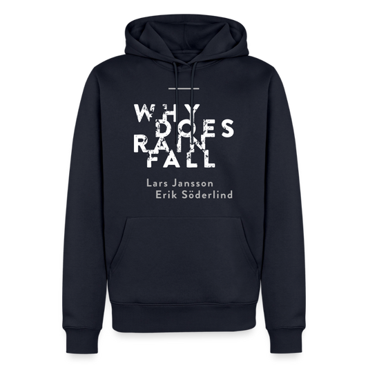 Official Why Does Rain Fall hoodie - navy