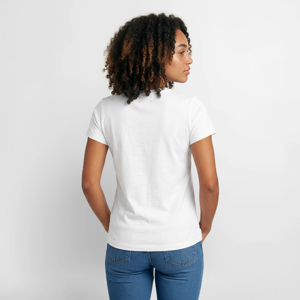 Sinne Eeg test t-shirt, Purple and blue - white