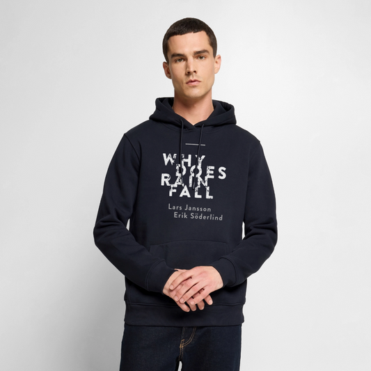 Official Why Does Rain Fall hoodie - navy